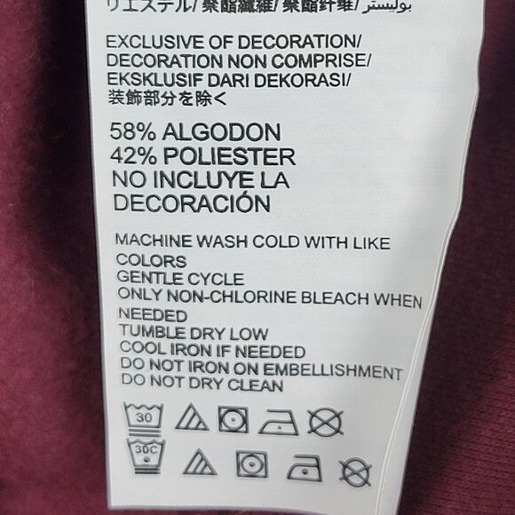 Fanatics Texas A&M Aggies Mens 2XL Sweatshirt Maroon White Extra Point Hoodie - Picture 7 of 13